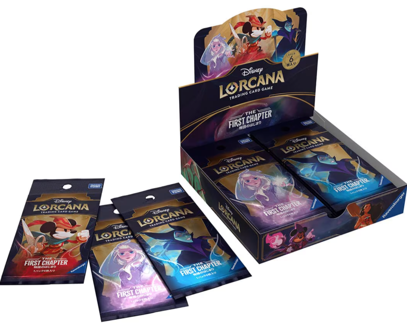 Disney Lorcana The Beginning of the Story Japanese Ver. Booster Pack Box TCG