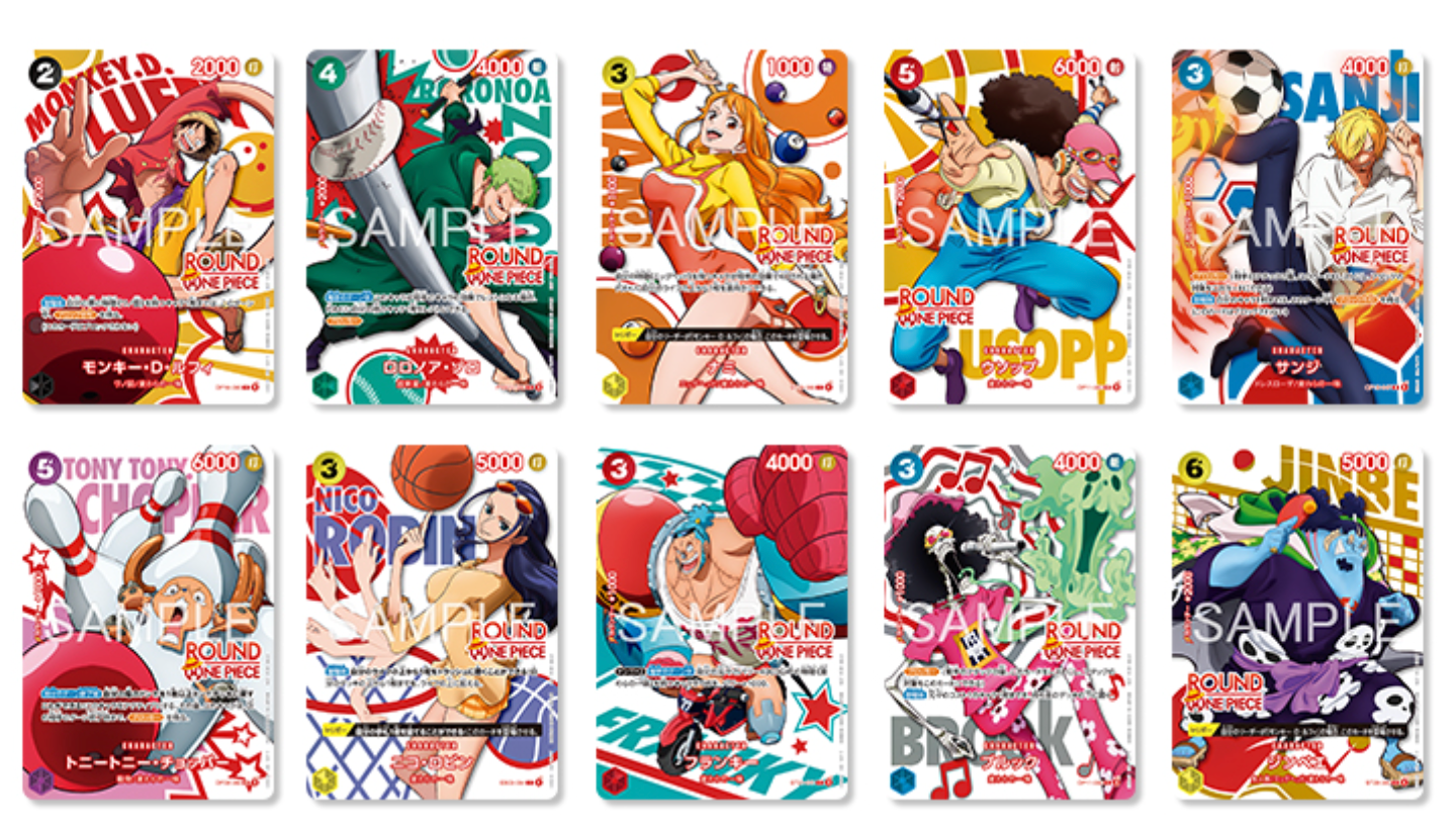 One Piece x Round1 Promo Pack 1 Pack Sealed Japanese
