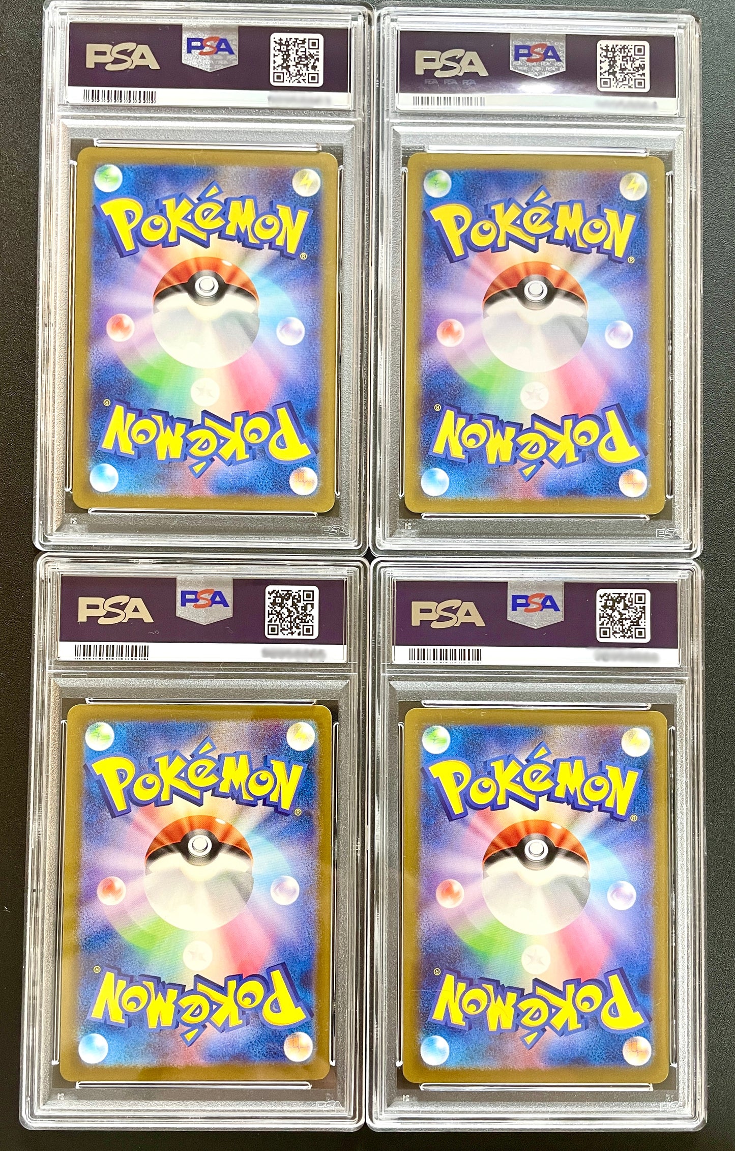 PSA 10 POKEMON JAPANESE SV2a 151 EEVE/VAPOREON/JOLTEON/FLAREON SET of 3 Sequence set