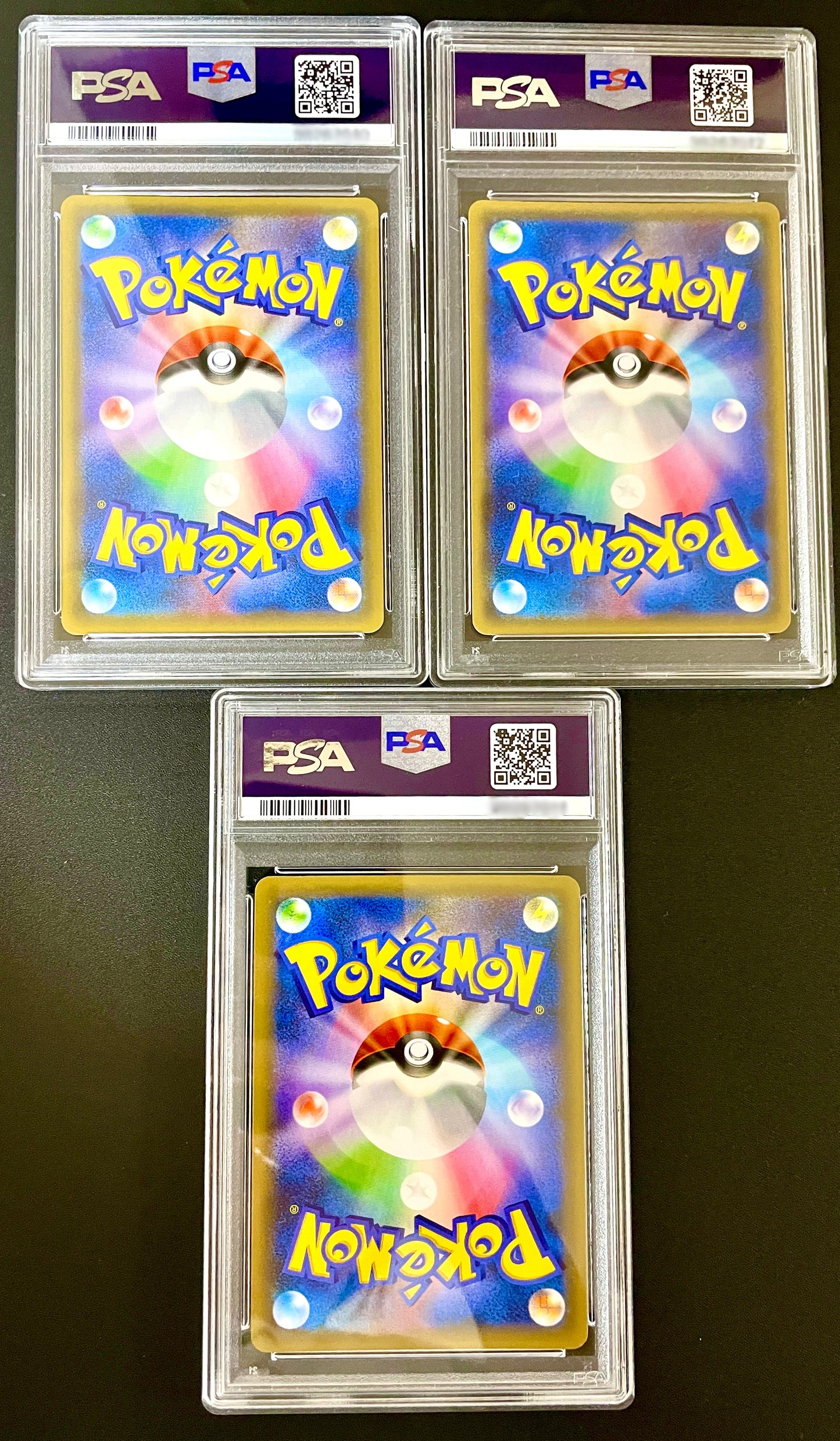PSA 10 POKEMON JAPANESE SHINY STAR V CHARIZARD V VMAX SET of 3 Sequence set
