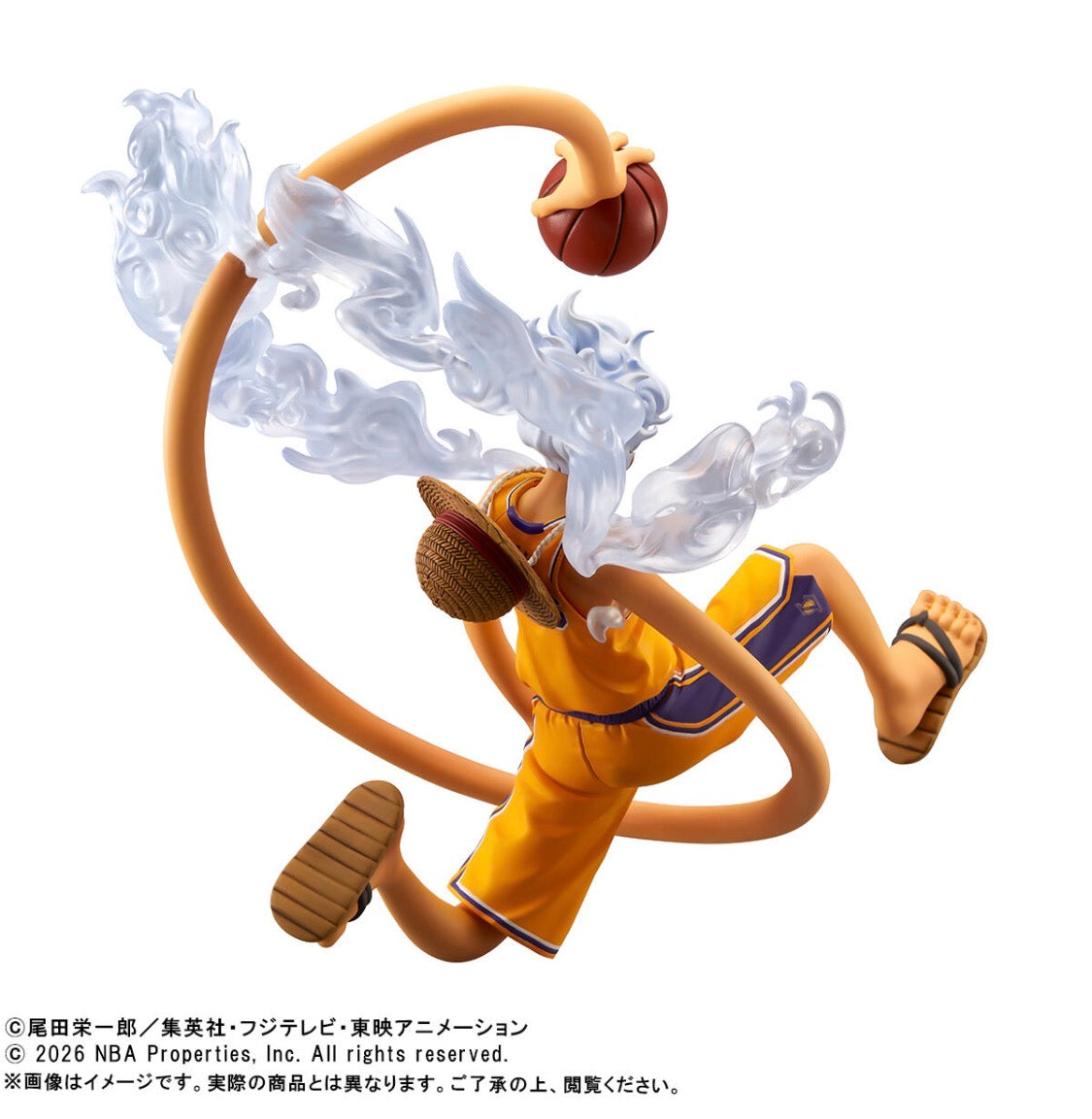 【Pre-order】ONE PIECE × NBA MASTER STARS PIECE Luffy GEAR 5 Figure