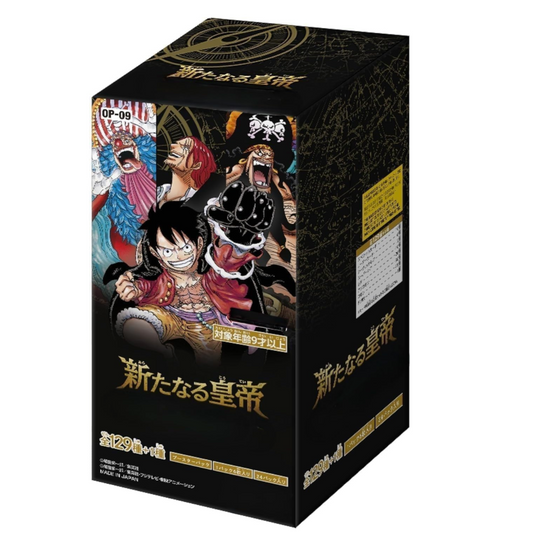 ONE PIECE card The Four Emperoes OP-09 box