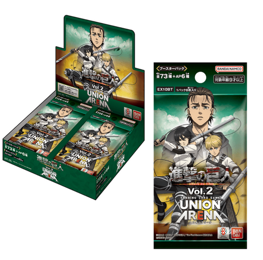 UNION ARENA | Attack On Titan Vol.2 Booster BOX [EX10BT]