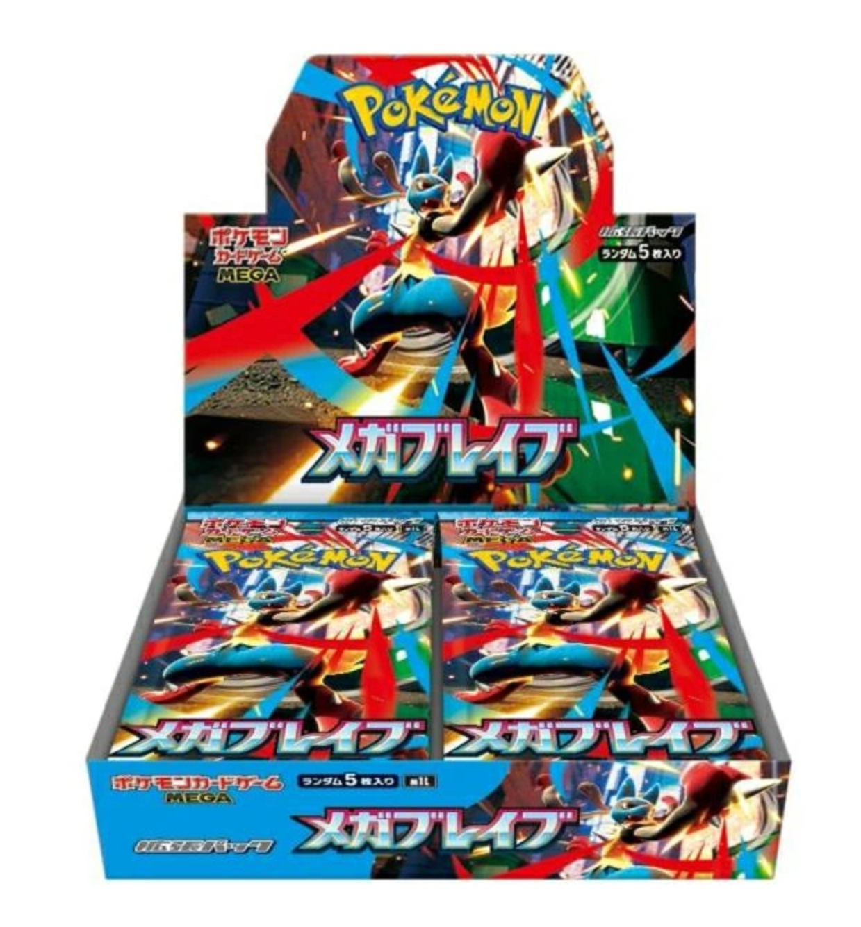 Mega Brave M1L | Pokemon card box japanese w/shrink