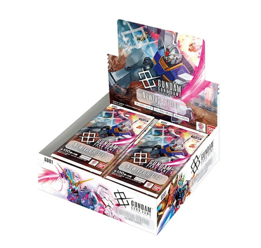 Gundam Card Game| New Type Rising Booster Box [GD01 ] Japanese