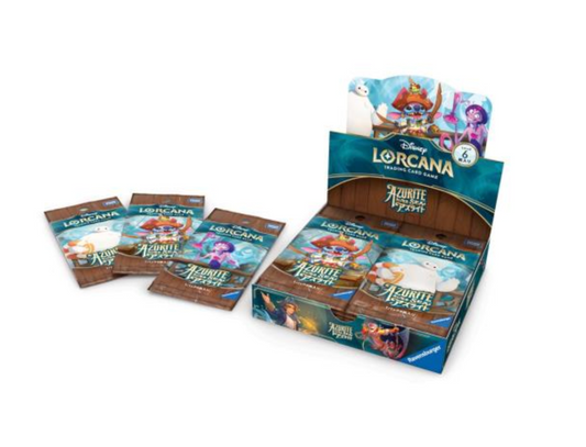 Disney LORCANA Trading Card Game Azurite Sea Japanese Booster Box