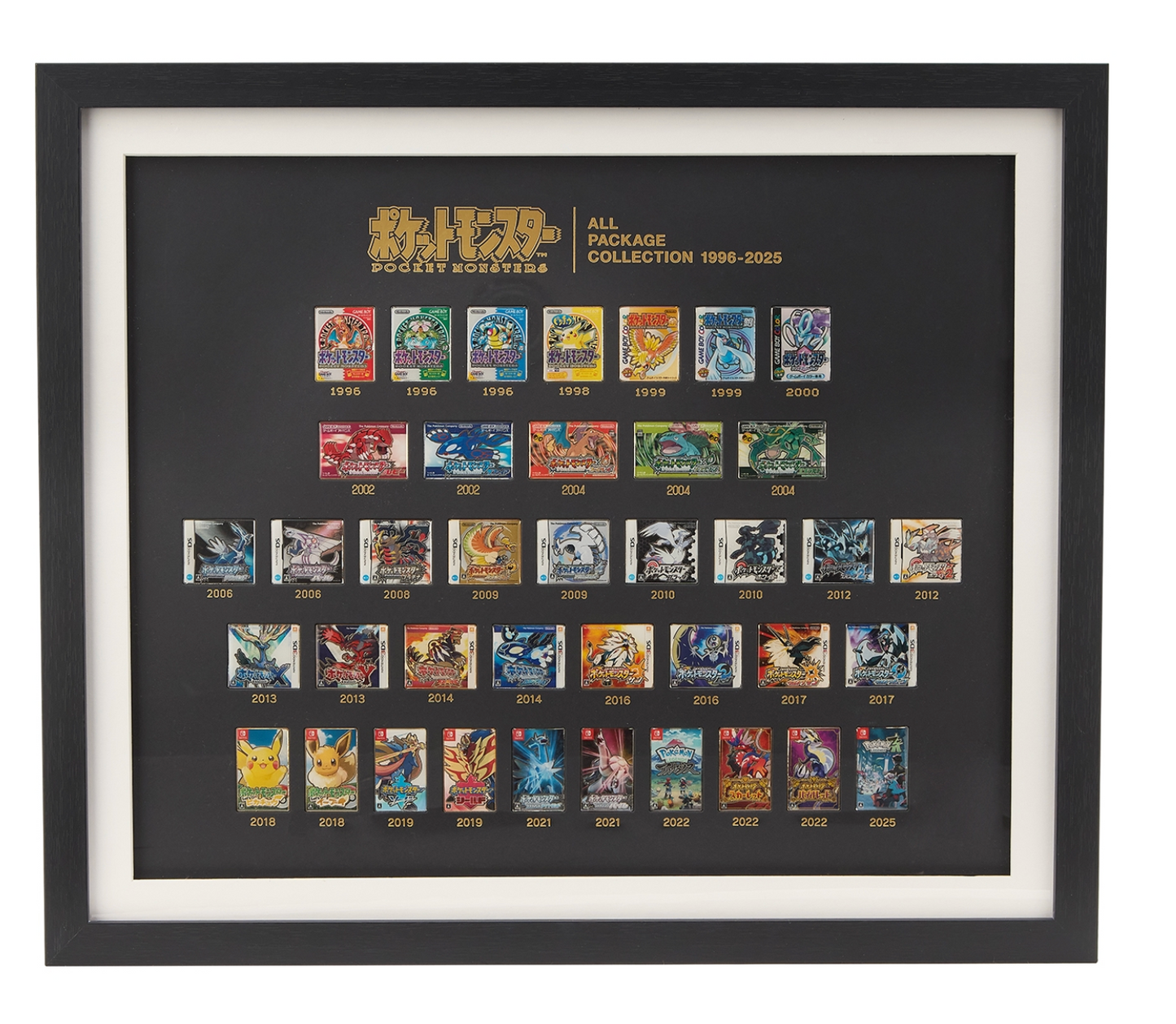 Pokemon 30th Package Pins: All Package Collection 1996–2025