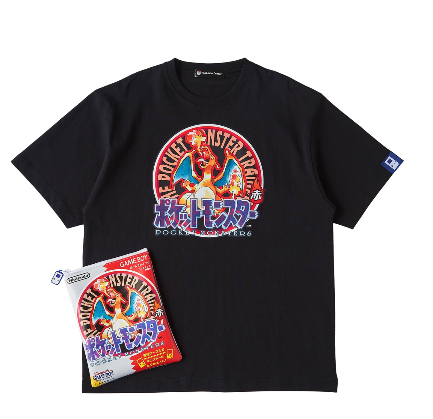 Pokémon Red Package T-Shirt in Pouch – Unisex [L]