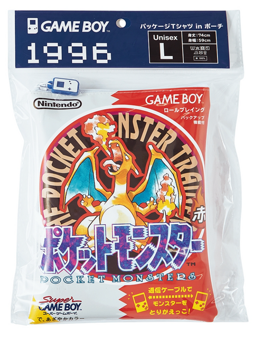 Pokémon Red Package T-Shirt in Pouch – Unisex [L]