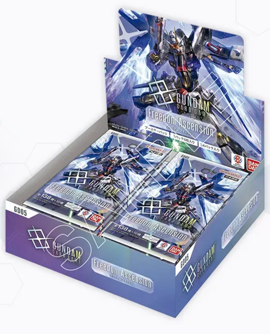 Gundam Trading Card Game Freedom Ascension Booster Box GD05 Japanese