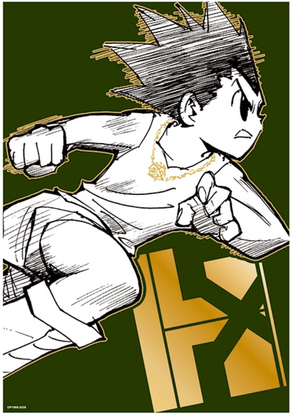 Foil-Stamped Card – JUMP Character