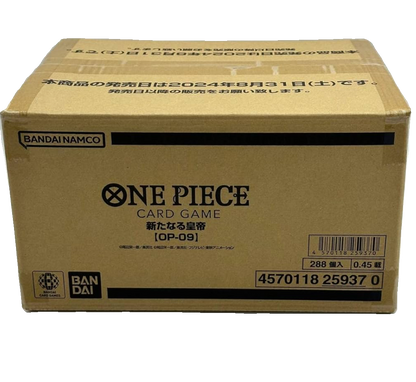 ONE PIECE card The Four Emperoes OP-09 box