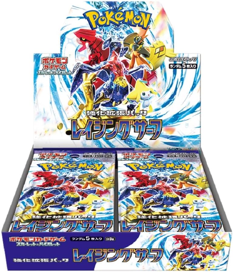 Raging Surf sv3a | Japanese Pokemon Card w/shrink