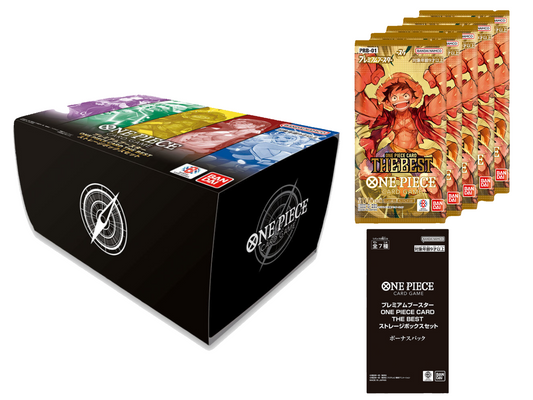 ONE PIECE Card Game｜ Premium Booster THE BEST Storage Box