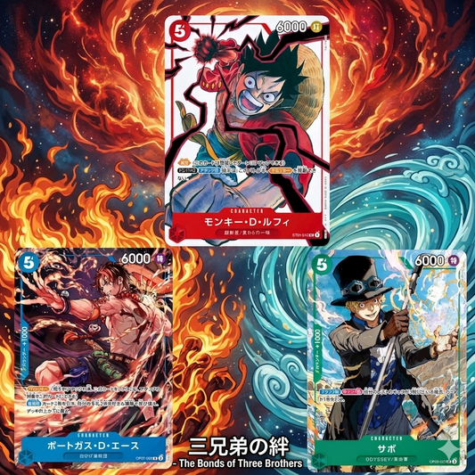 ONE PIECE Card Game Three Brothers All Applicants Service Edition