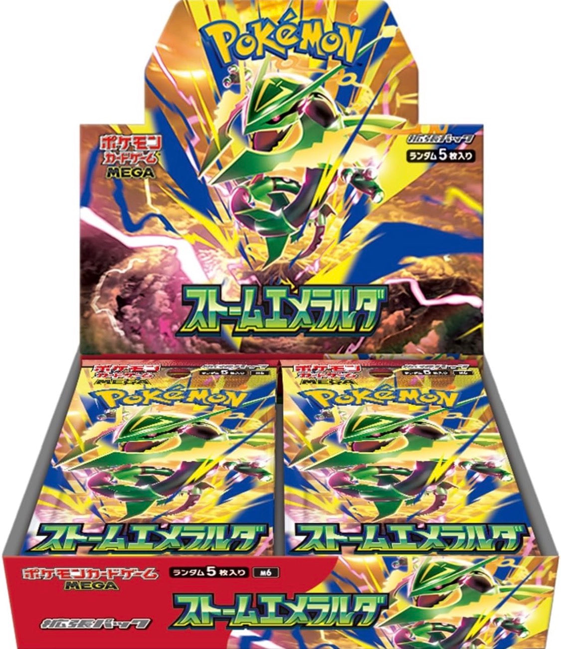 [Pre-order ]Pokemon Card Game Japanese Storm Emeralda(M6)