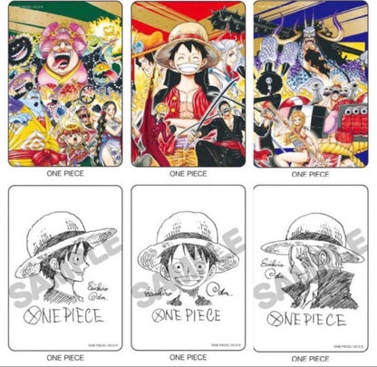 ONE PIECE Natsucomi Double Sticker
