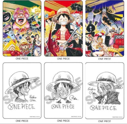 ONE PIECE Natsucomi Double Sticker