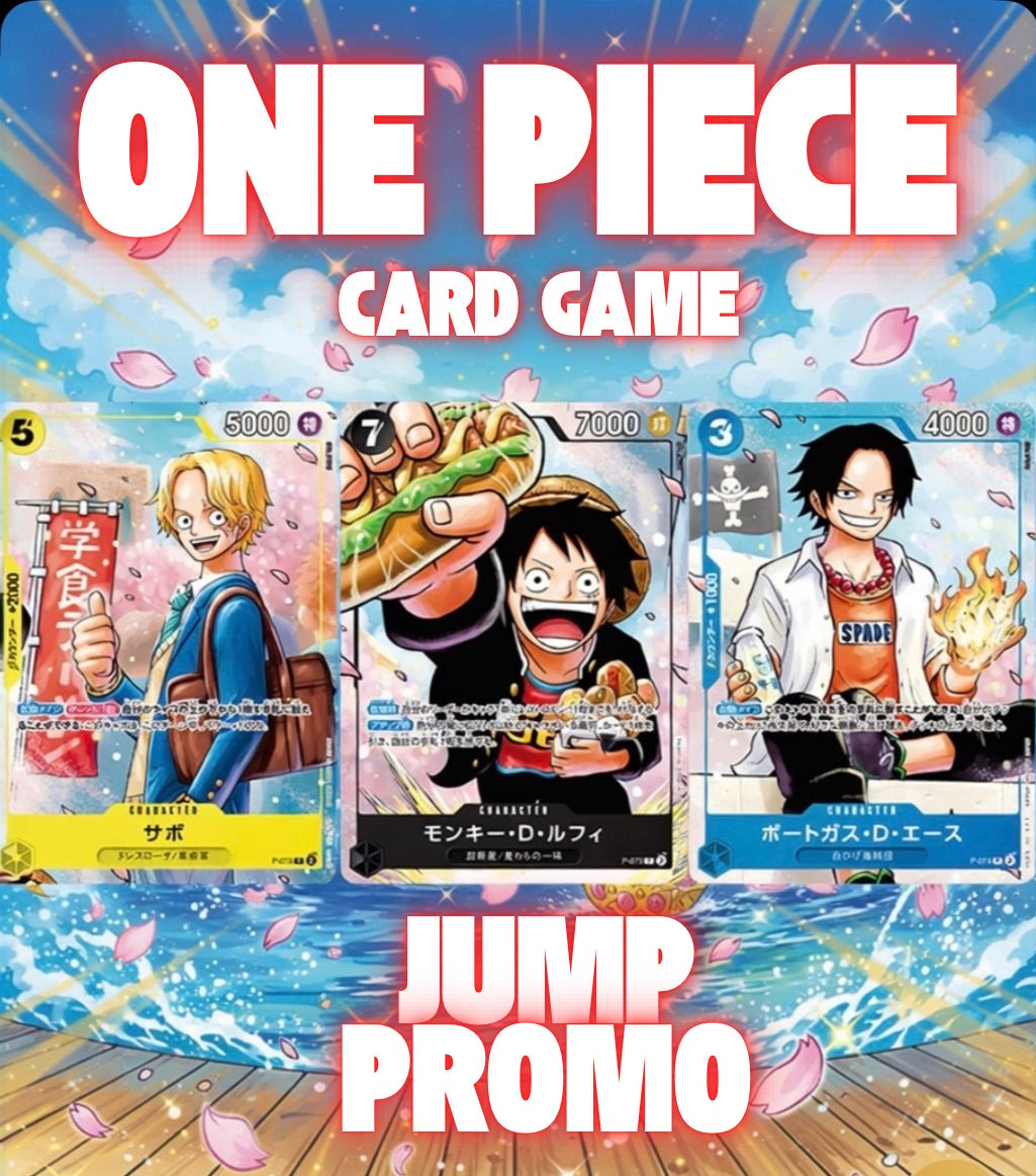 The Strongest Three Brothers Pack One Piece Saikyo Jump Promo & Don Cards