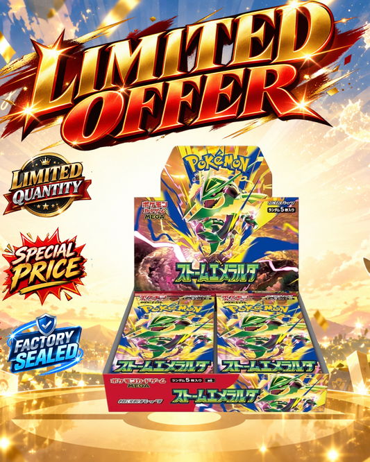 【Limited offer】Pokemon Card Game Japanese Storm Emeralda(M6)