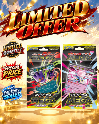 【limited SALE】Pokemon card Starter Set MEGA