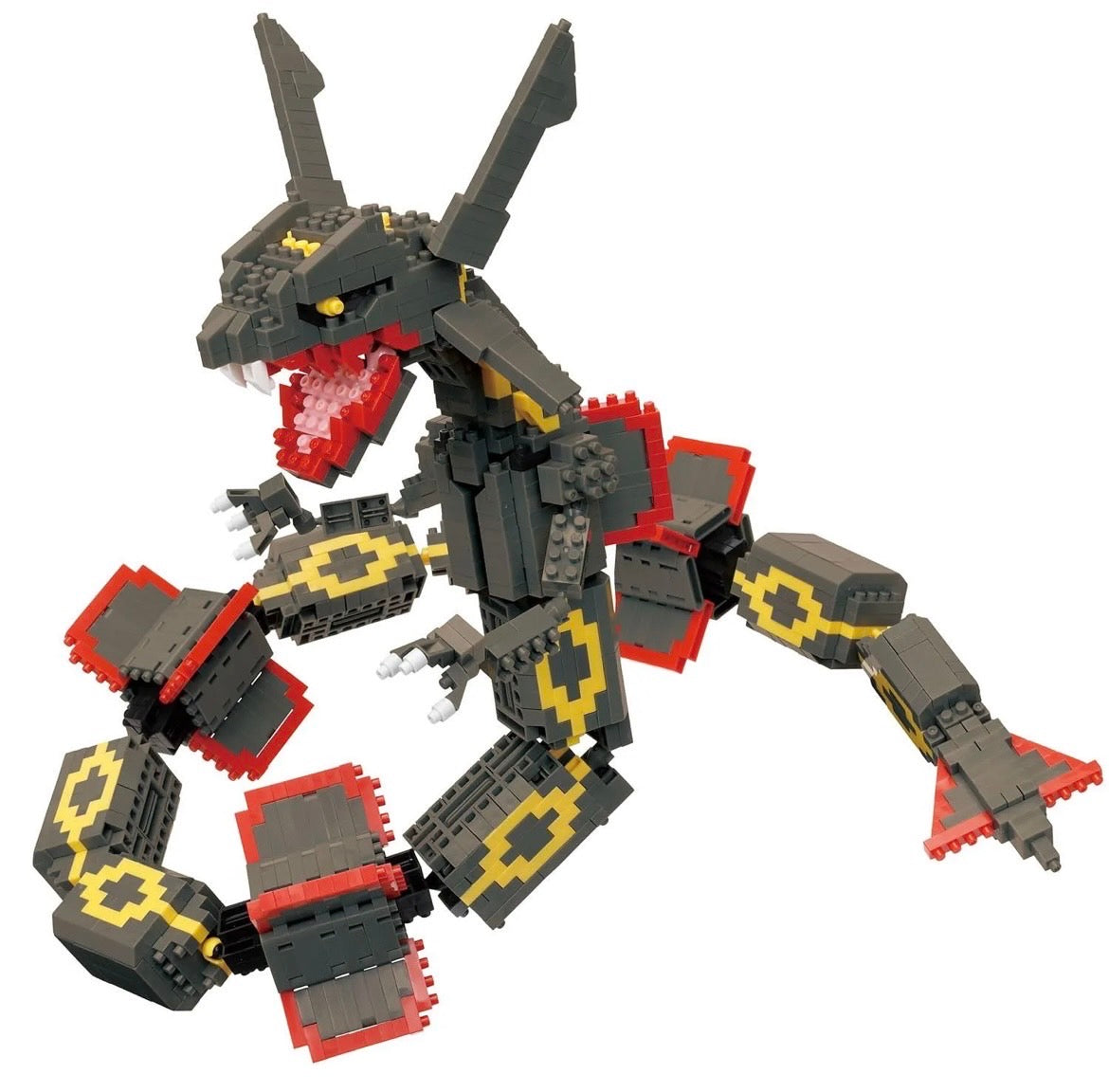 Nanoblock Pokemon ｜Black Rayquaza Extreme DX Japanese