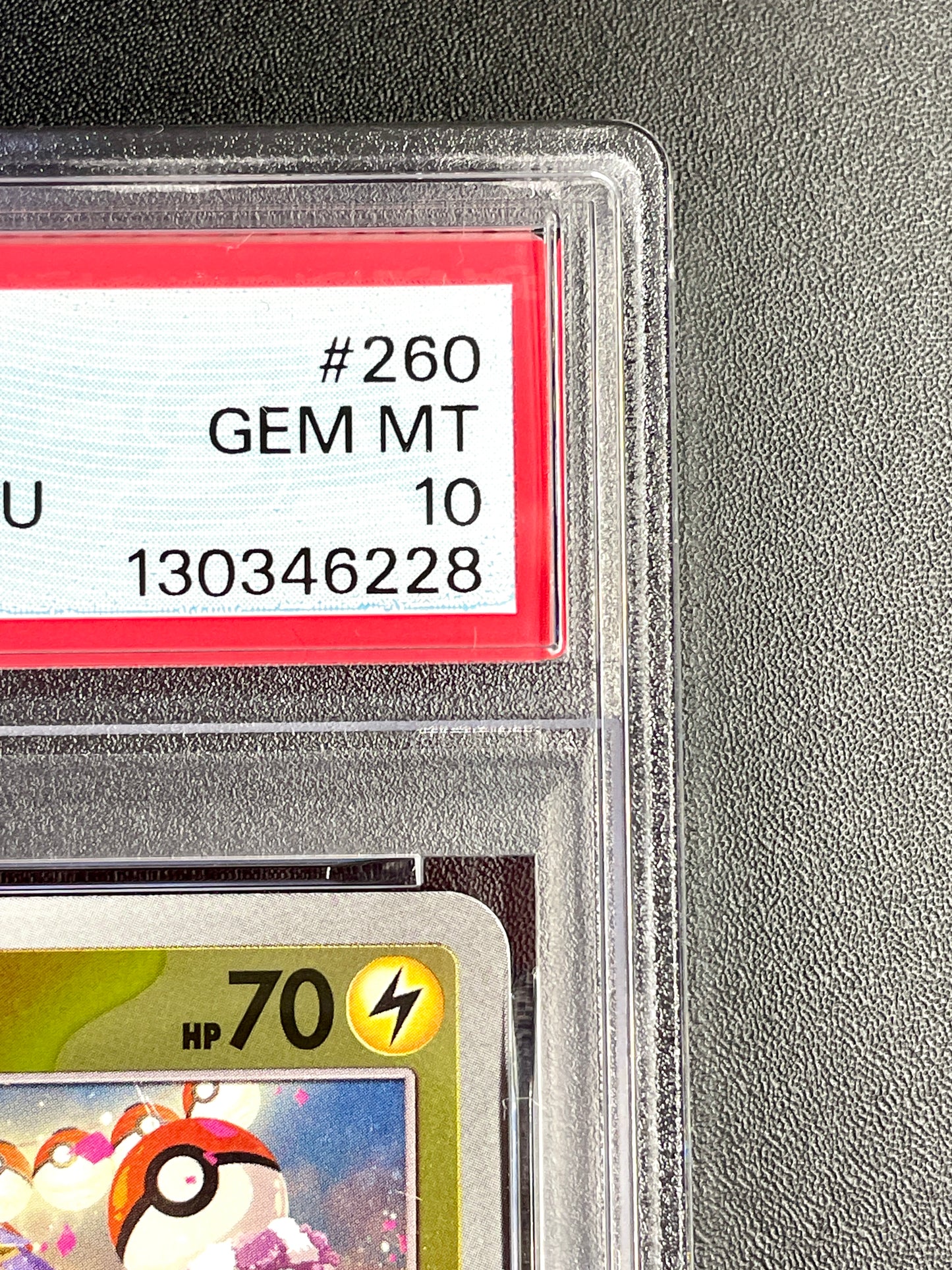 PSA 10 POKEMON TOHOKU'S PIKACHU 260/SV-P