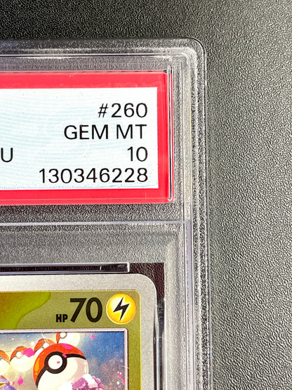 PSA 10 POKEMON TOHOKU'S PIKACHU 260/SV-P