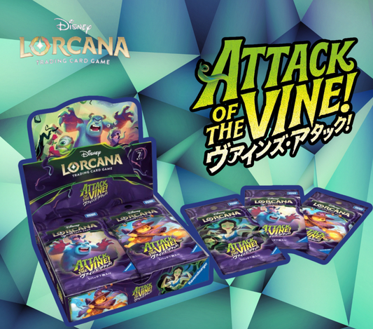 【limited offer】Disney Lorcana Attack of the Vine Booster Box Japan