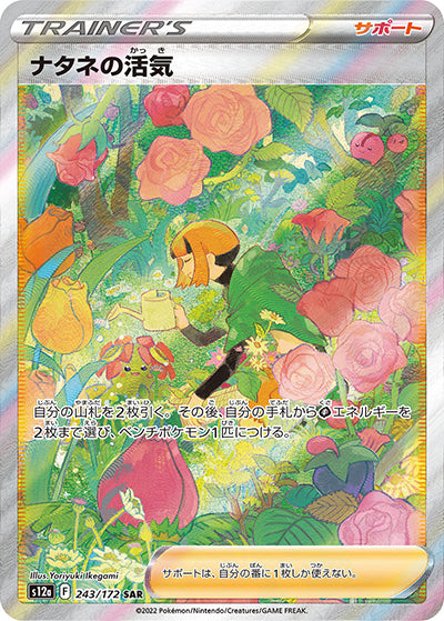 {243/172}Gardenia's Vigor SAR | Japanese Pokemon Single Card